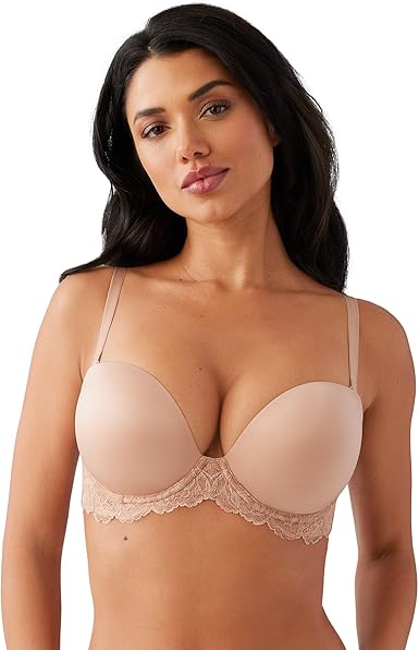 Wacoal Women's Self-Assured Push Up Strapless Bra Style # 854390