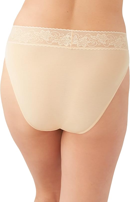 Wacoal's Comfort Touch Hi Cut Brief Panty, Style# 871353-3 for $48
