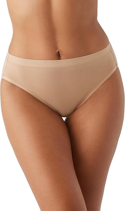 Wacoal's Understated Cotton Hi Cut Brief, Style# 879362 3 for $48
