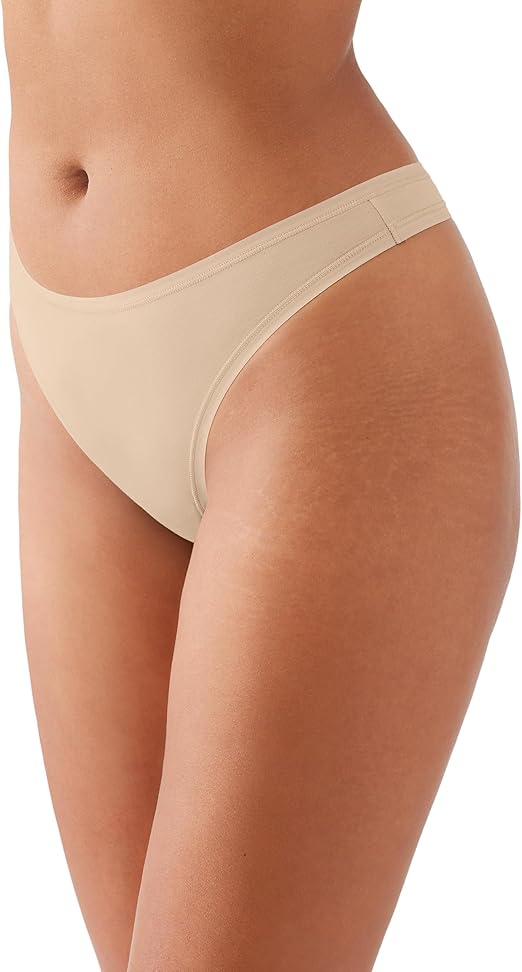 Wacoal's Understated Cotton Thong, Style# 876362 3 for $48