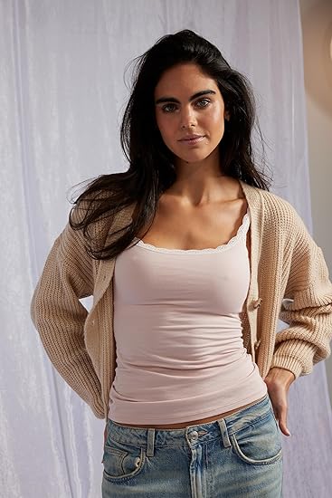 b.tempt'd Inspired Eyelet Shelf Bra Cami, Style# 911219, S-XL