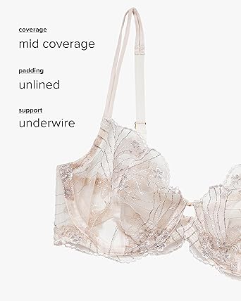 Midnight Soiree Underwire Bra, Up to G Cup, Style 855314