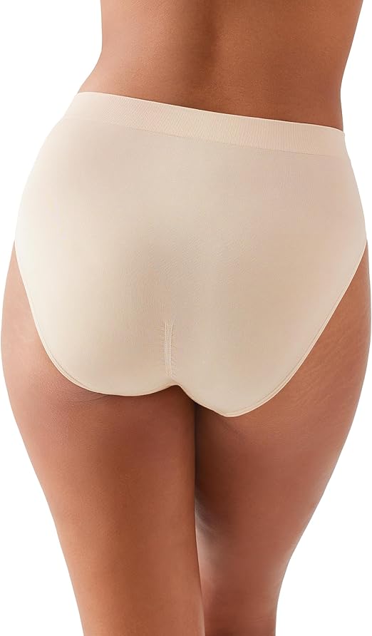Wacoal B-Smooth Seamless Hi-Cut Brief Style Up to 5XL # 834175, 3 for $48