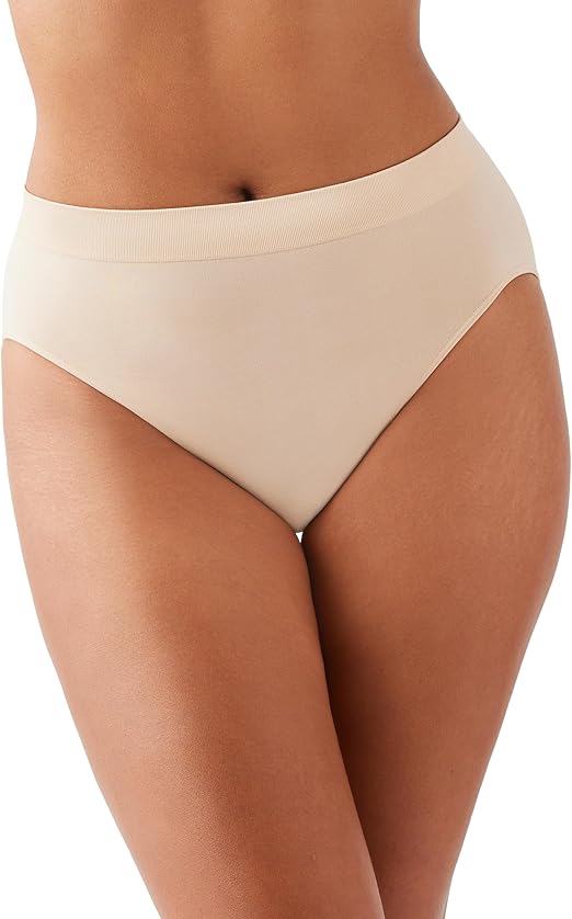 Wacoal B-Smooth Seamless Hi-Cut Brief Style Up to 5XL # 834175, 3 for $48
