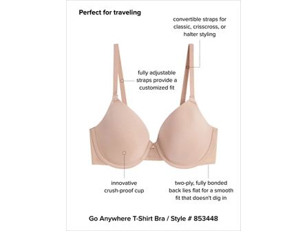 Wacoal's Go Anywear Contour, Style 853448