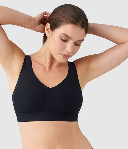 Easy Like Sunday Wire Free Bra - Black