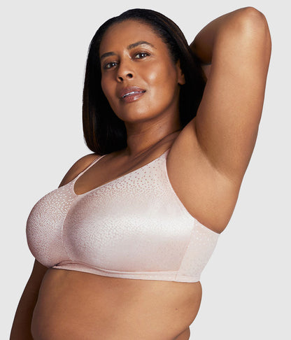 Back Appeal Wire Free Bra - Rose Dust