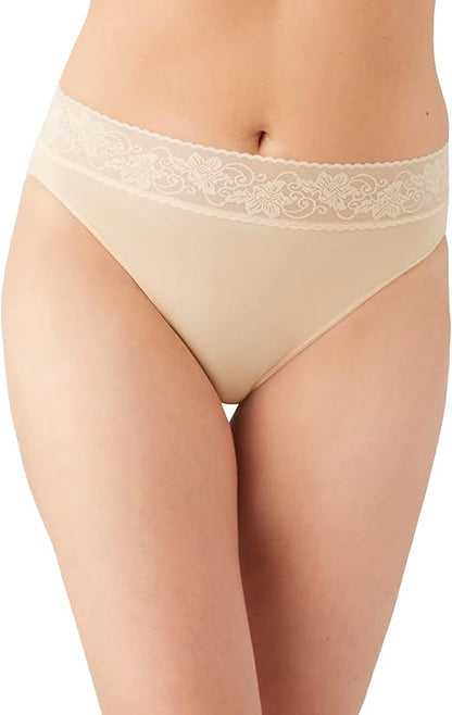 Wacoal's Comfort Touch Hi Cut Brief Panty, Style# 871353-3 for $48
