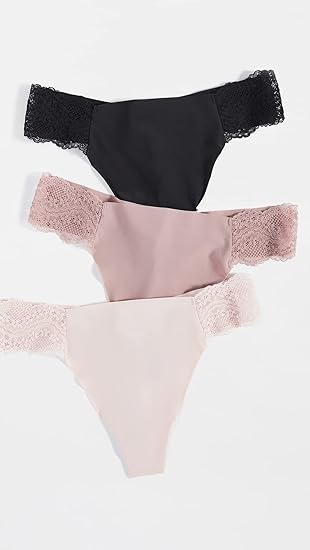 b.tempt'd b.bare Thong Panty Pack, Style# 970367, Pkg of 3