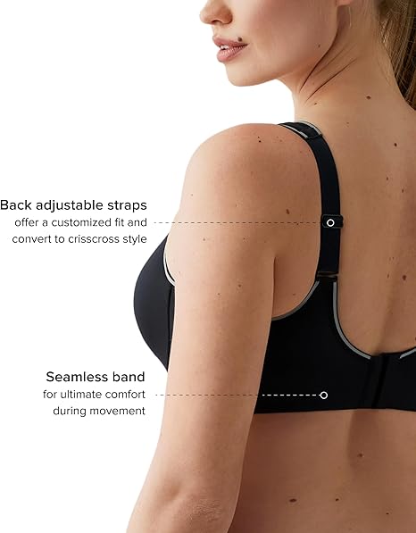 Wacoal Sydney Sport Underwire Bra, Up to H Cup, Style # 855302