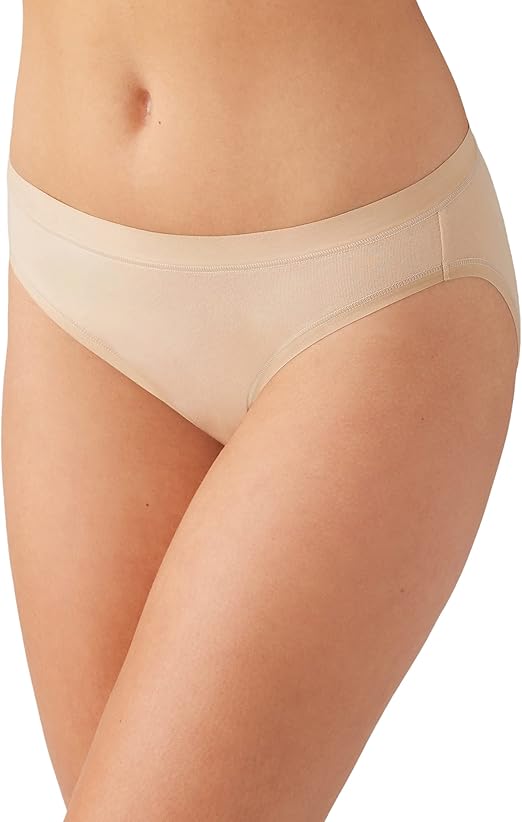 Wacoal's Understated Cotton Bikini, Style# 870362 3 for $48