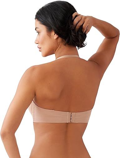 Wacoal Women's Self-Assured Push Up Strapless Bra Style # 854390