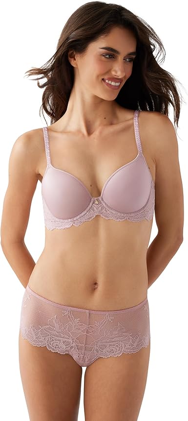 Wacoal's Vivid Attraction Contour T-Shirt Bra, Up to G Cup, Style 853384
