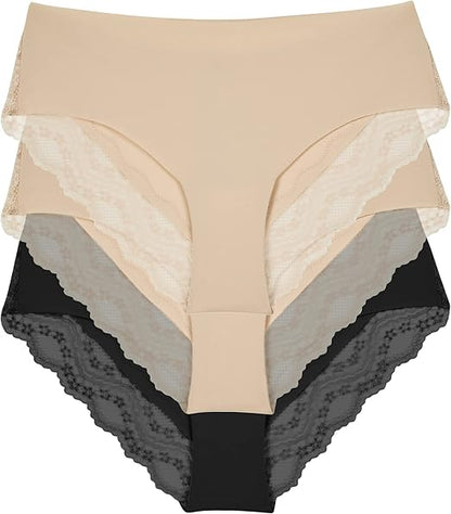 b.tempt'd b.bare Cheeky Panty Pack, Style# 970467, Pkg of 3