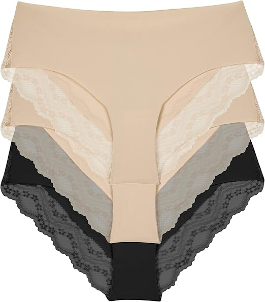 b.tempt'd b.bare Cheeky Panty Pack, Style# 970467, Pkg of 3