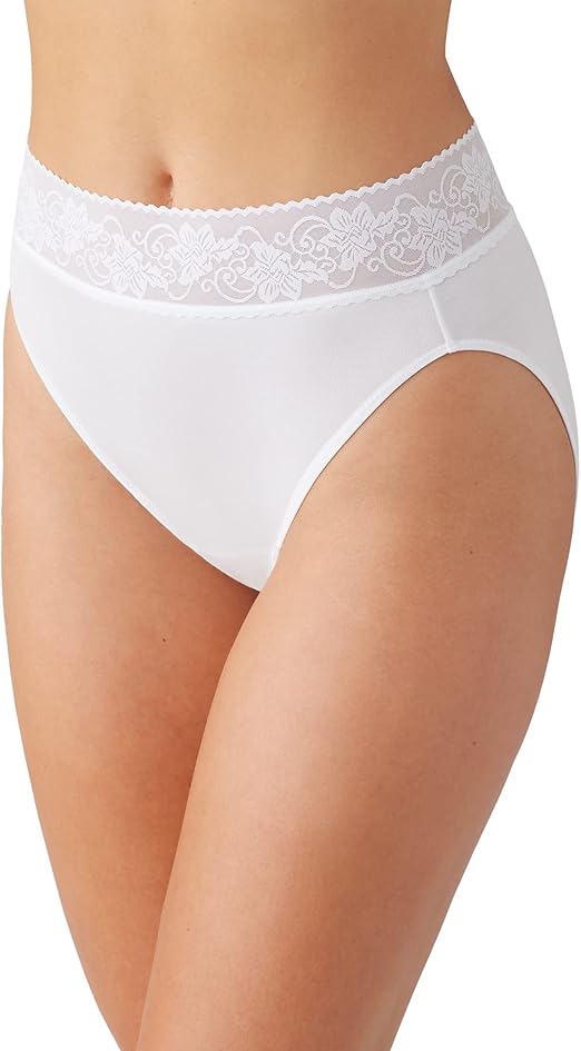 Wacoal's Comfort Touch Hi Cut Brief Panty, Style# 871353-3 for $48
