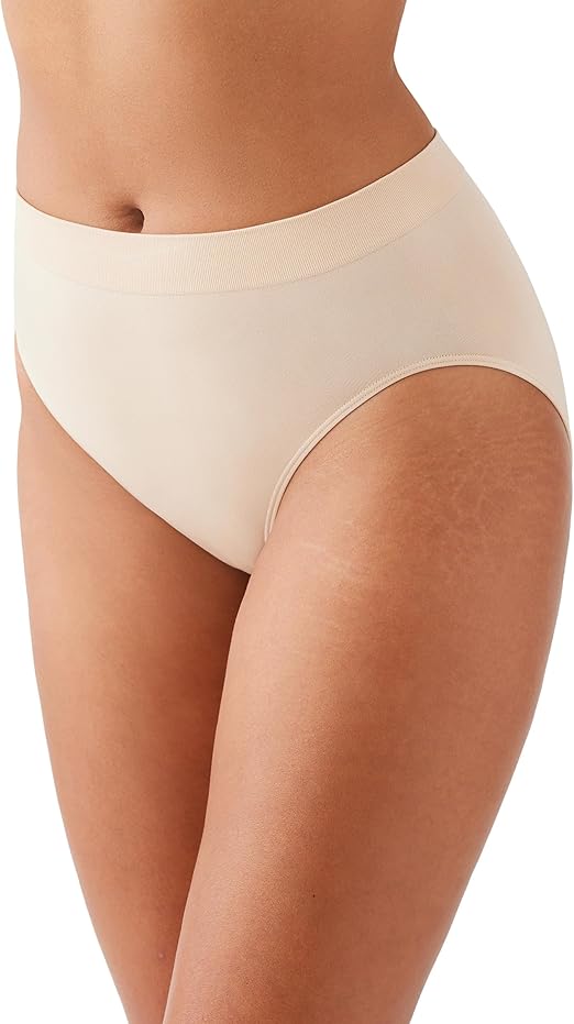 Wacoal B-Smooth Seamless Hi-Cut Brief Style Up to 5XL # 834175, 3 for $48