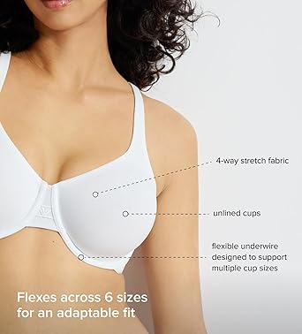 Wacoal's Ever Flexing™ Underwire Bra, Style# 855473, Up to 2XL