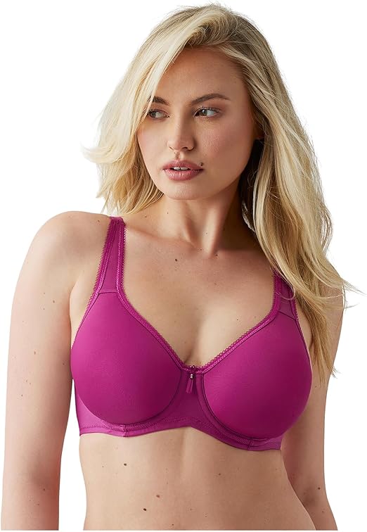 Wacoal Basic Beauty Spacer Underwire Contour T-Shirt Bra, Style # 853192 (Iv & Wh)