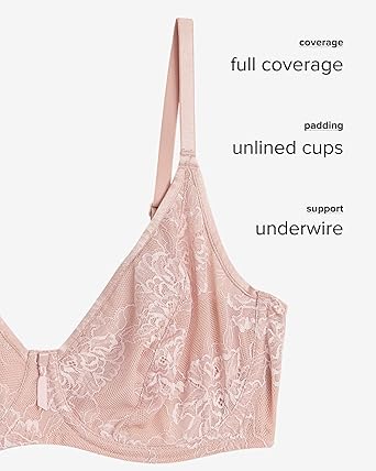 Wacoal's Full Bloom Underwire Bra, Style# 855409, Up to H Cup