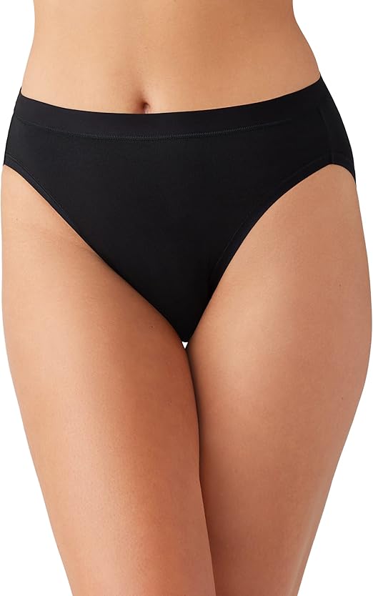 Wacoal's Understated Cotton Hi Cut Brief, Style# 879362 3 for $48