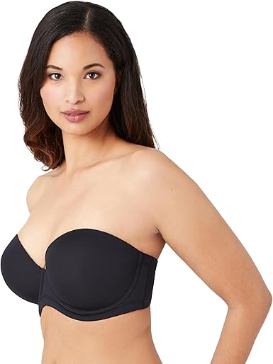 Wacoal Red Carpet Strapless Full Busted Underwire Bra Style # 854119 - Black