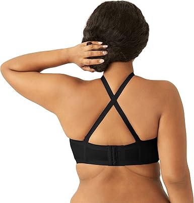Wacoal Red Carpet Strapless Full Busted Underwire Bra Style # 854119 - Black
