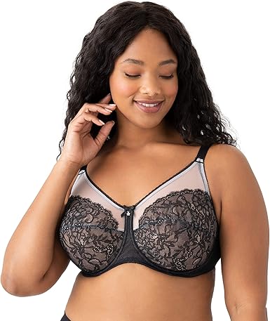 Wacoal Retro Chic Full Figure Underwire Bra, Style # 855186