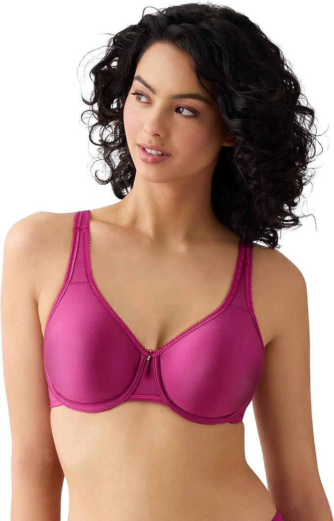 Wacoal Basic Beauty Full Figure, Seamless Bra, Style # 855192 (661)