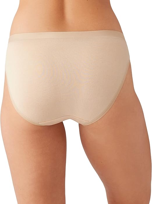 Wacoal's Understated Cotton Bikini, Style# 870362 3 for $48