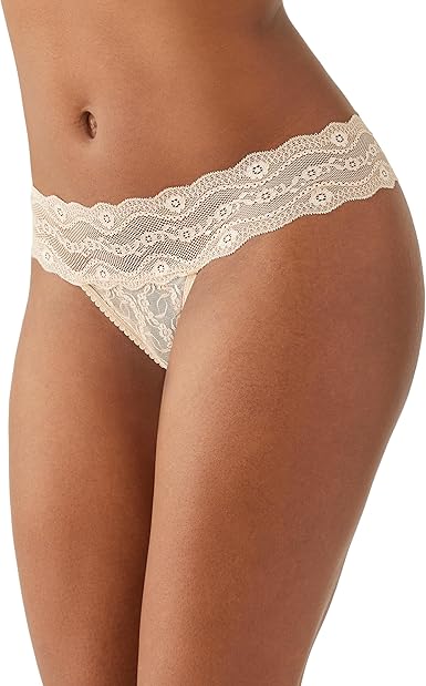b.tempt'd Lace Kiss Thong, Style# 970182, S-XL, 3 for $39
