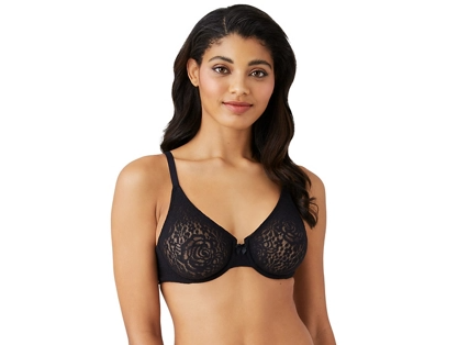 Wacoal Halo Lace Underwire Bra, Up to G Cup! Style # 851205
