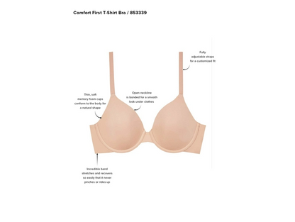 Wacoal Comfort First Contour Underwire Bra, Style # 853339