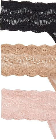 b.tempt'd Lace Kiss Bikini Panty Pack, Style# 970682, Pkg of 3