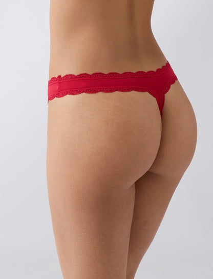 b.tempt'd Inspired Eyelet Thong, Style# 972219, S-XL, 3 for $39