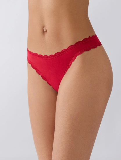 b.tempt'd Inspired Eyelet Thong, Style# 972219, S-XL, 3 for $39