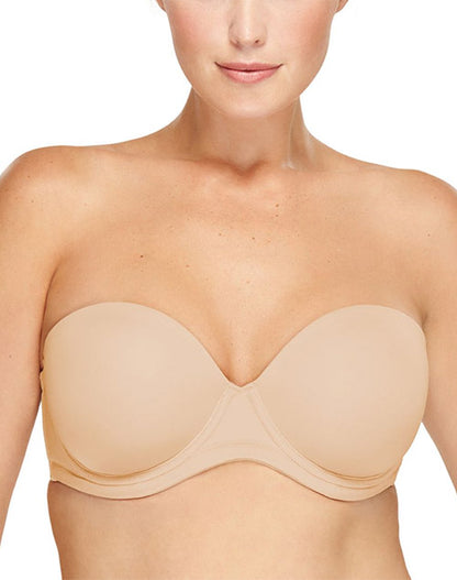 Wacoal Red Carpet Strapless Full Busted Underwire Bra Style # 854119 - Sand
